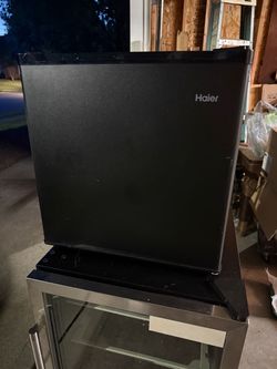 Mini Black Freezer