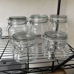 Moving Sale!!  Sealed Glass Jars