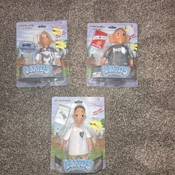 Lot Of 3 Mijos Carlos, Manuel & Andres Series 1 Homies New