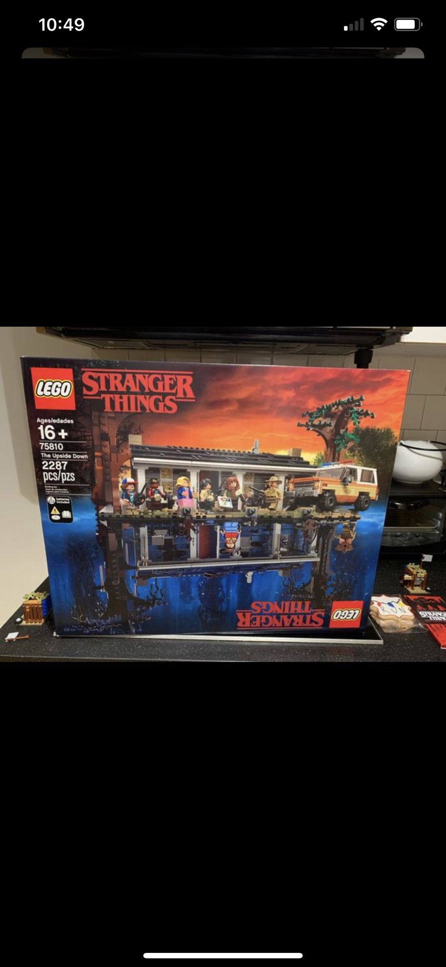 STRANGER THING SET with Limited edition Byers castle,New Products : American Fashion Style Bags On Sale