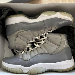 Jordan 11 Cool Grey Mens Size 9.5 