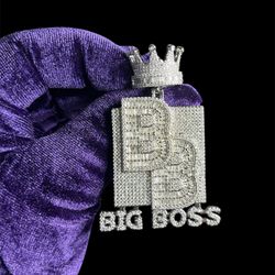 Iced Out “Big Boss” Pendant (Pendant Only)