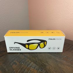 PolorVision Driving Glasses with Yellow Lenses