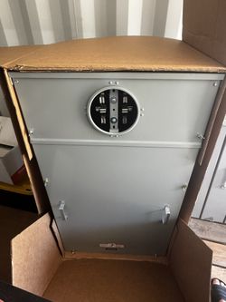 400A 120/240v 6clip CT meter base