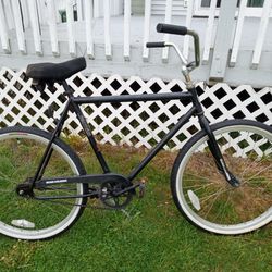 Tall Adult Beach Cruiser Bike Ready To Ride With New Chain Good For People 5 Ft 9 To 6 Ft 4