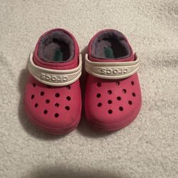 Pink Girl Crocs 