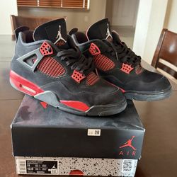 jordan 4 red thunders 