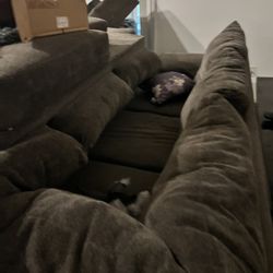 Sectional & Chaise Lounge Also Additional Leather Set FREE