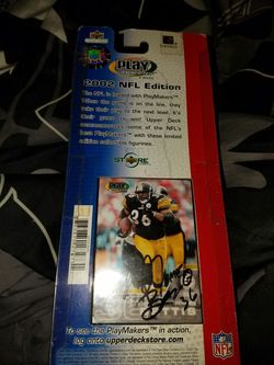 Jerome Bettis signed both. Sealed but was opened to sign it