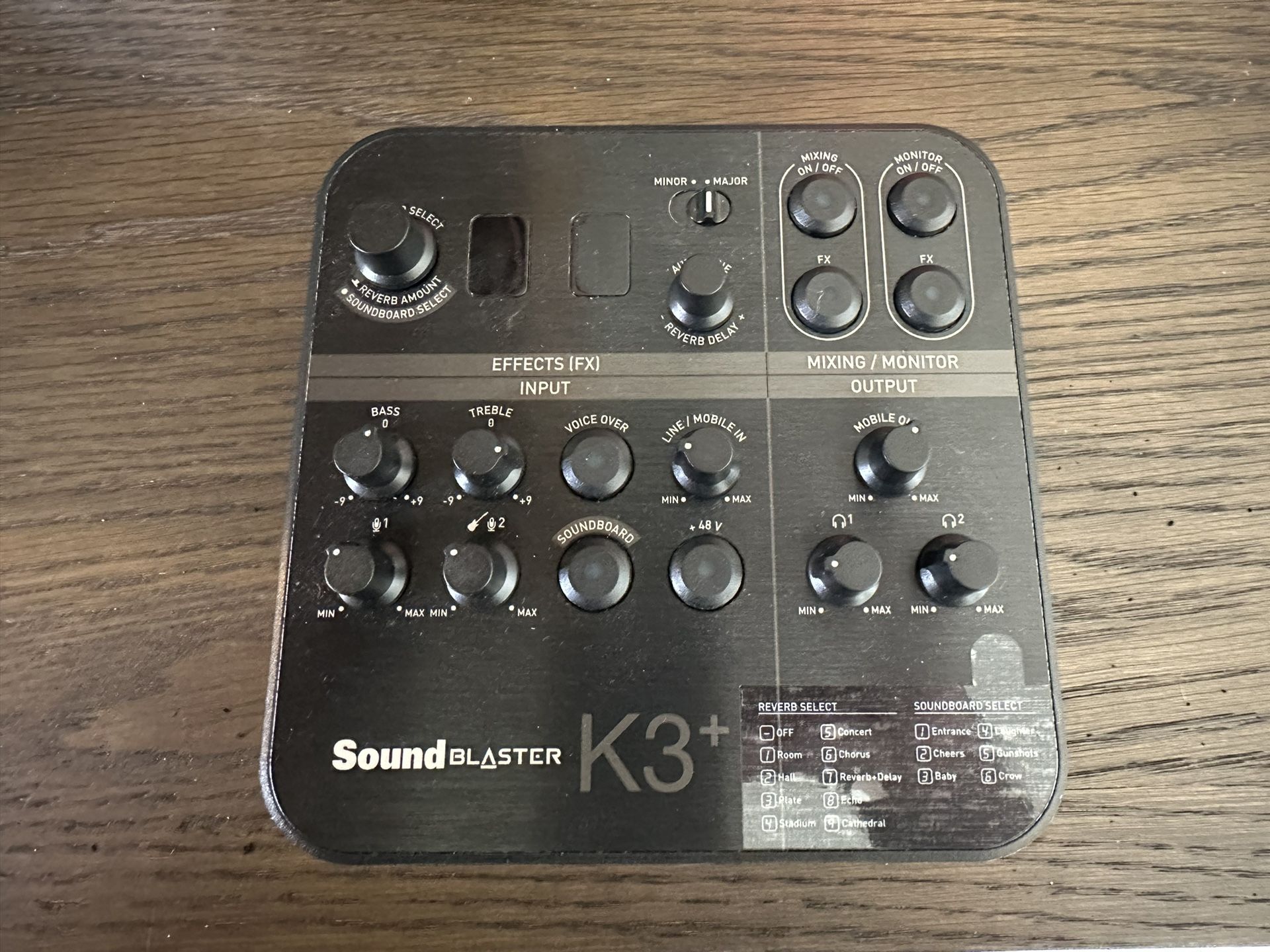 Sound blaster K3+