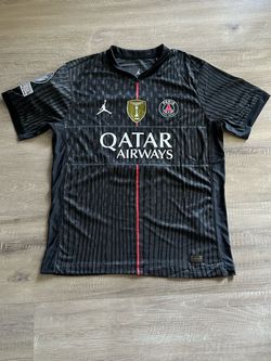 Ousmane Dembélé #10 Black PSG 25-26 Kit Slim Fit Mens XL
