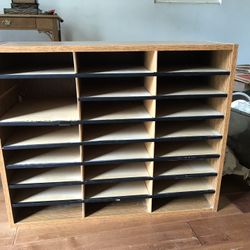 Craft Cubby Storage Shelves