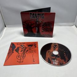Signed Glenn Danzig Deth Red Sabaoth CD