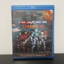 Red vs Blue Season 10 Blu-Ray Like New Halo Microsoft Studios Xbox 2012