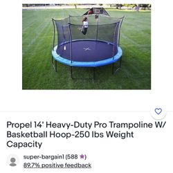 Trampoline 14 ‘ Propel