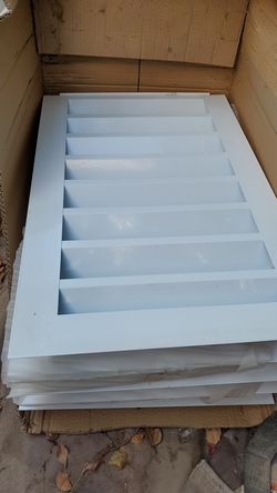 New.Vents 24"H. X 14" W.$ 6.firm Ea.