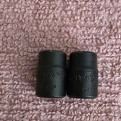 Matco USA 2pc SPS34 &SPS28 Black 3/8" Drive Specialty Shock Absorber Socket Set***Read ad