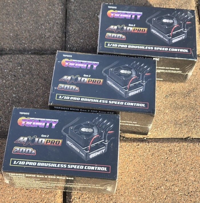 Trinity MX10 Gen 2 200A ESC . New in package