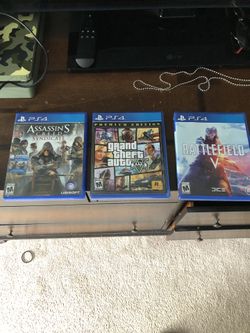PS4 game lot