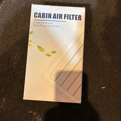 NEW CABIN air filter for TESLA