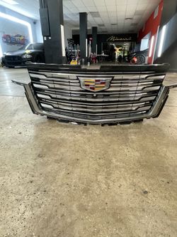 2021-2023 Cadillac Escalade OEM Front Grille Assembly Chrome (contact info removed)0