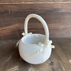 Flower Girl Basket & Ring Pillow 