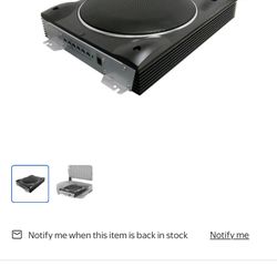 2 Lanzar Vector 10 In Subs With Built Amp 