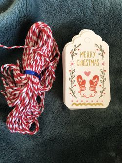 Christmas tags