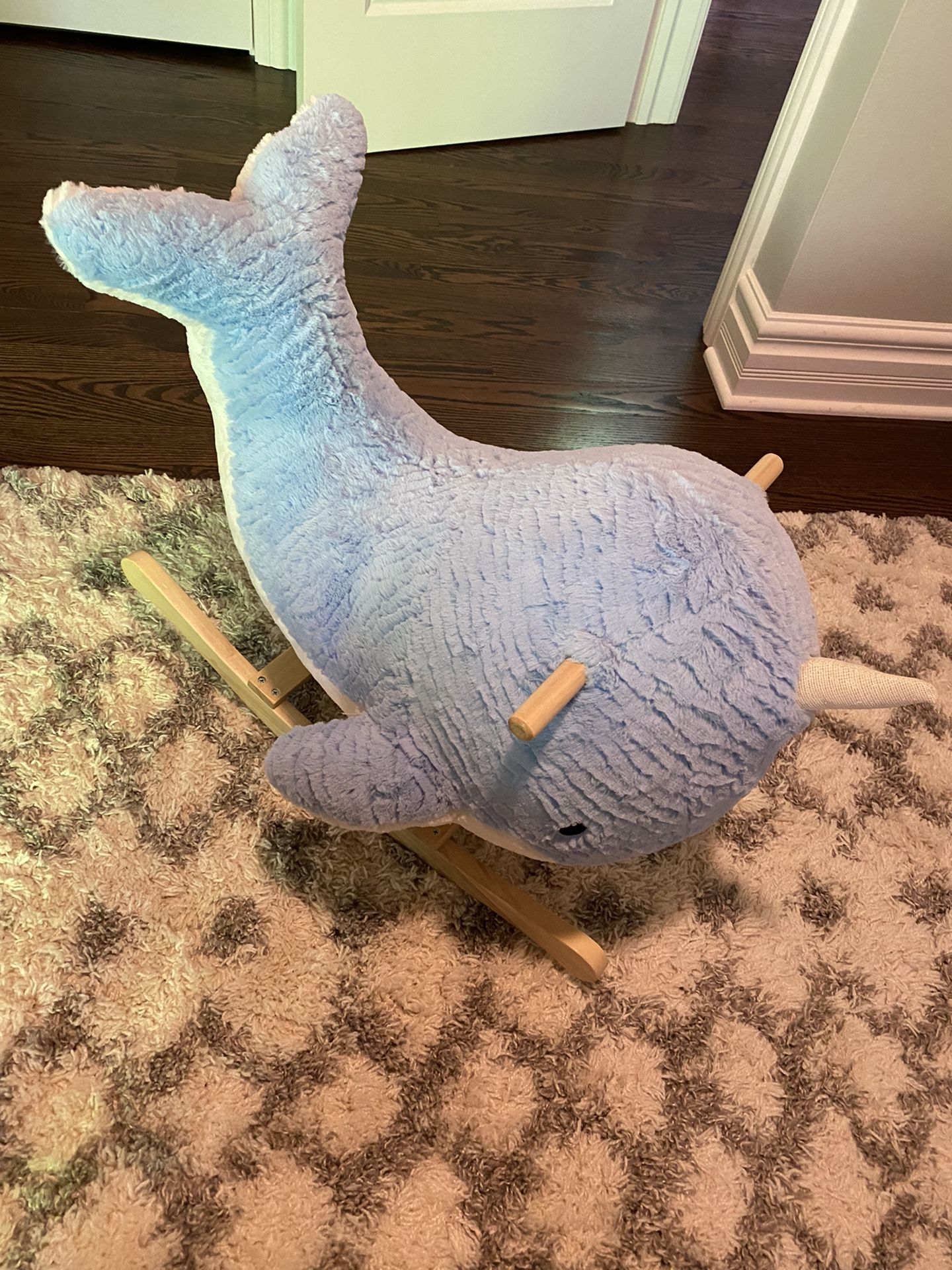 Animal Adventure Soft Landing Joyrides Narwhal Rocker