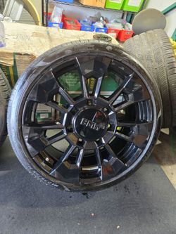 $795 each. 23" BMW XM Black Wheels Rims Tires OEM