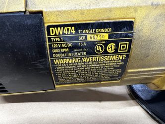 DeWALT Angle Grinder