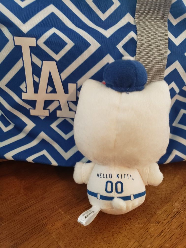 Hello Kitty Dodgers plush only 2 left in package!!