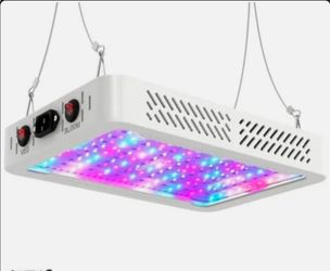 Qty 2 Giixer 1000W LED Grow Light with 10W LEDs