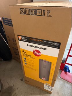 Brand new 40 gallon electric water heater