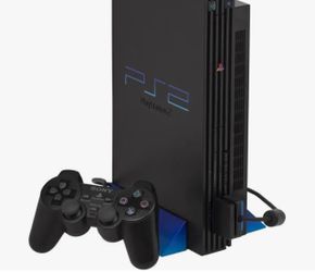 Sony PlayStation 2 Console with 2 Controller and 5 games