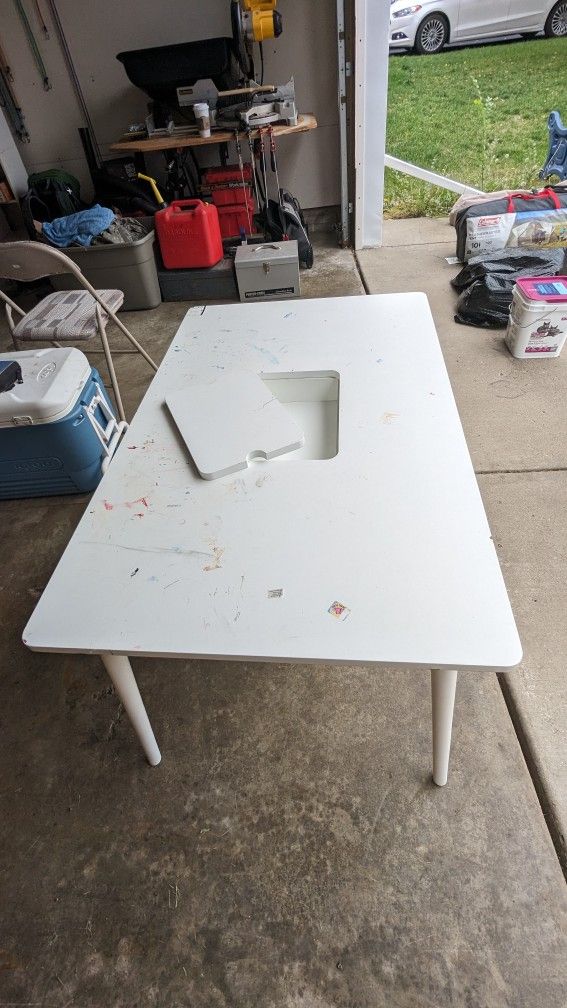Children's  Art Table & Chair Set