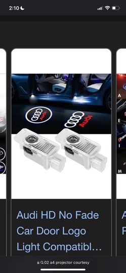 Audi Logo Lights Door Projectors (4)