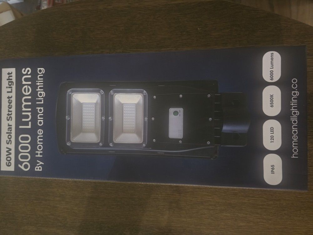 Brand New Home & Lighting 60 Watt Solar Street Light