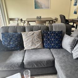 Grey Loveseat