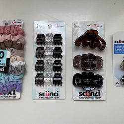 Hair Clips & scrunchies 