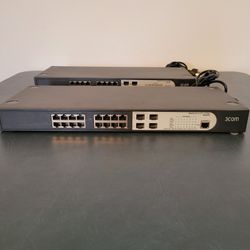 3Com Baseline Switch 2916-SFP Plus Model 3CBLSG16 - 2 Available