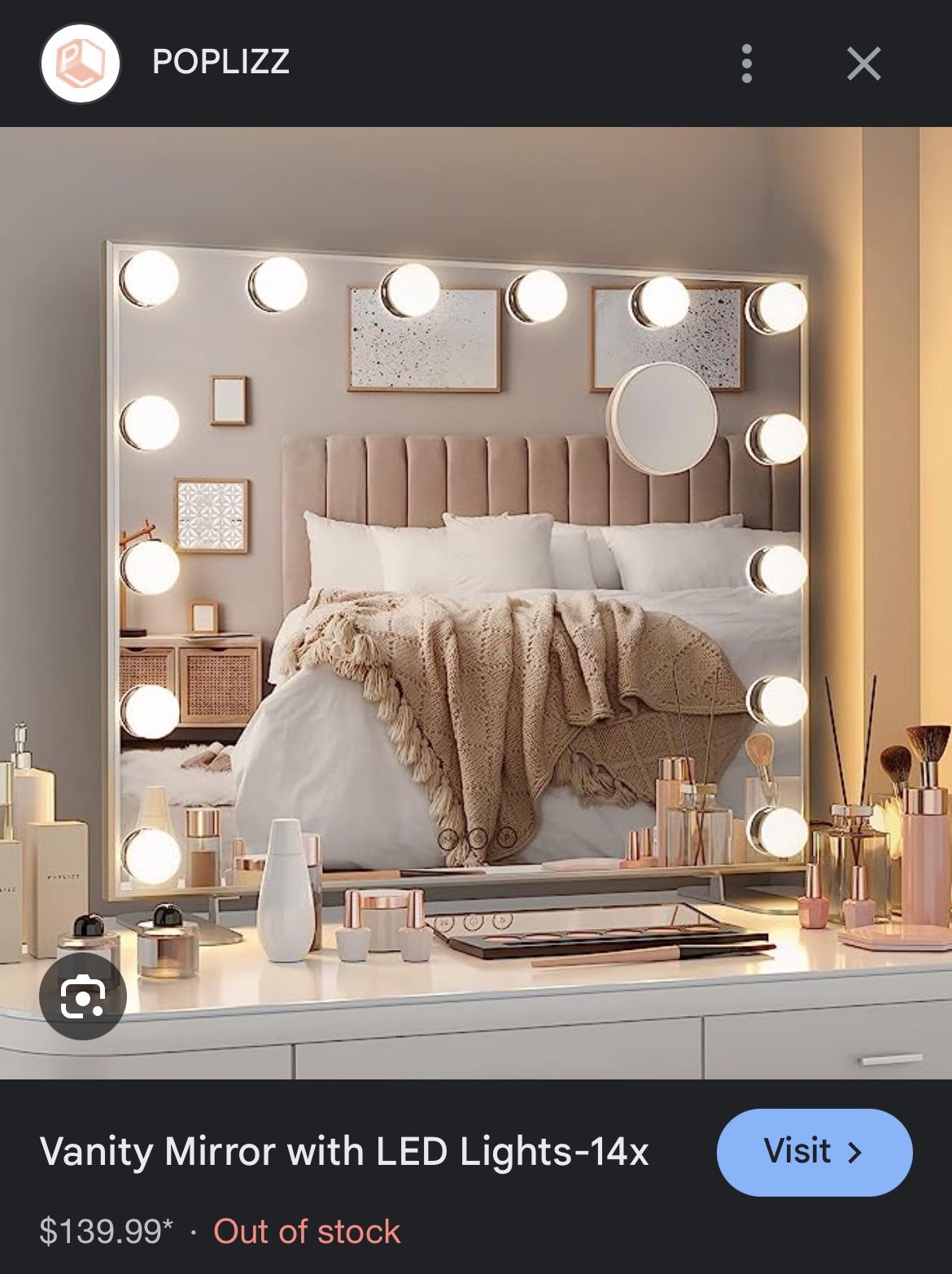 Brand New In Box LED Vanity Makeup Mirror 60.00