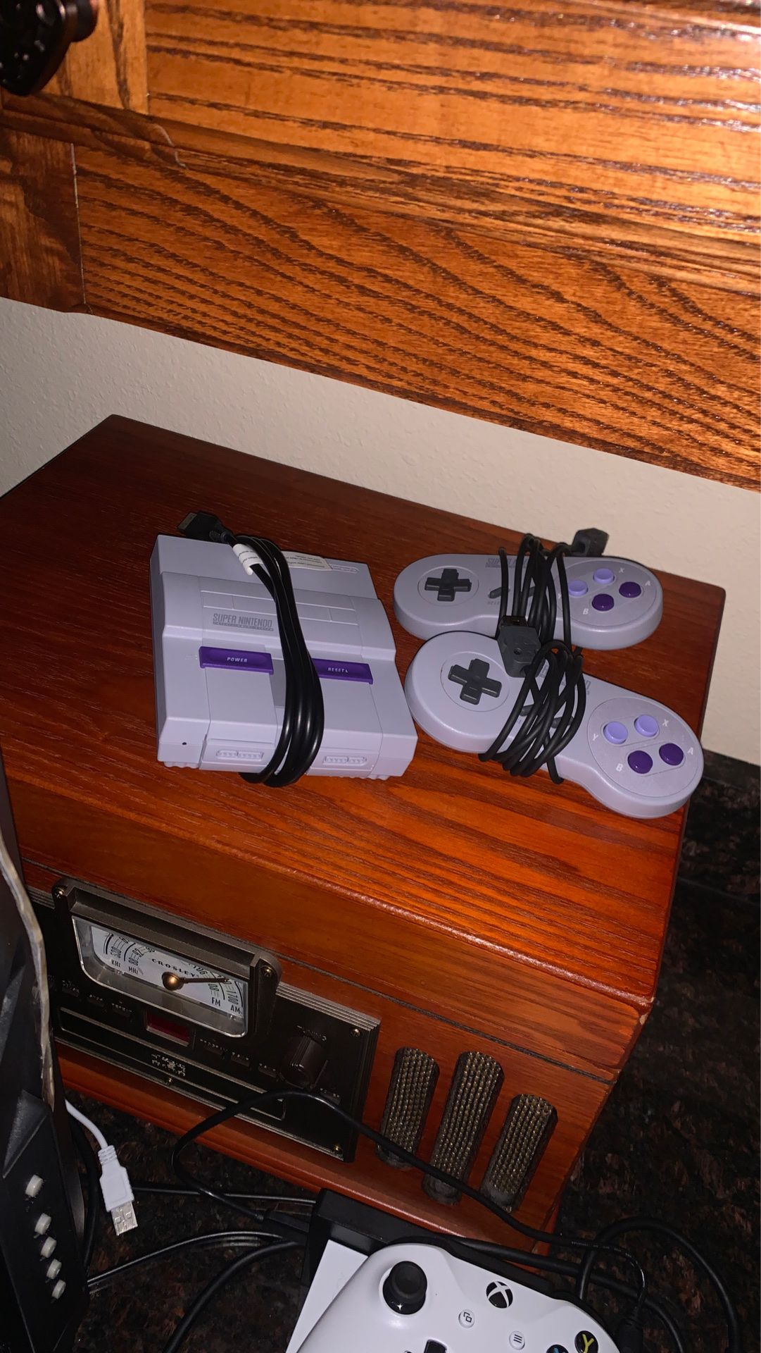 Super Nintendo with over 20 games preinstalled