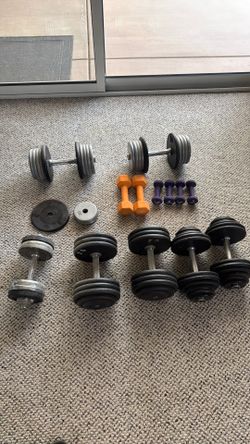Dumbells and plates