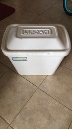 Free foam cooler