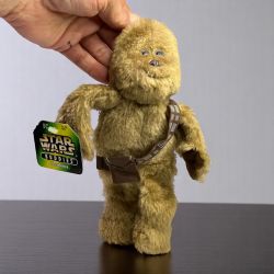 Vintage 1997 Star Wars Buddies Chewbacca Plush By Kenner 9" Collectible