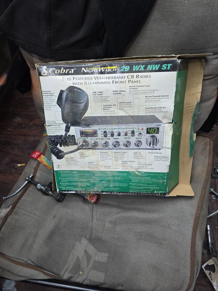 Cobra Cb Radio 29 Wx Nw St Night Watch