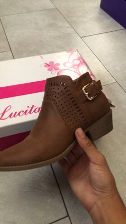 Lucita camel nubuck 5/5