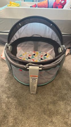 Baby outdoor bed fold up. $35