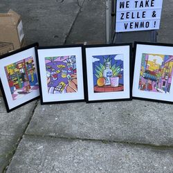 Framed Art Print Set